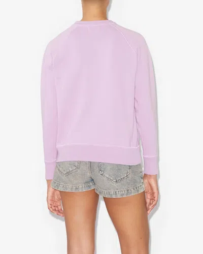 Isabel Marant Étoile Sweatshirt Milla In Lilac-purple