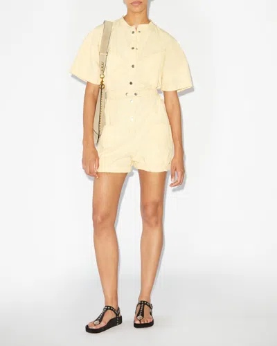 Isabel Marant Étoile Short-sleeve Bodysuit In Sunlight