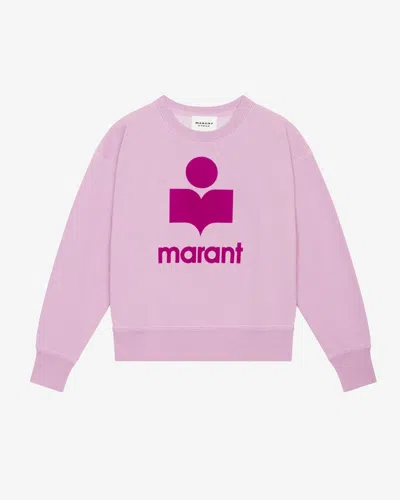 Isabel Marant Étoile Moby Sweatshirt In Purple