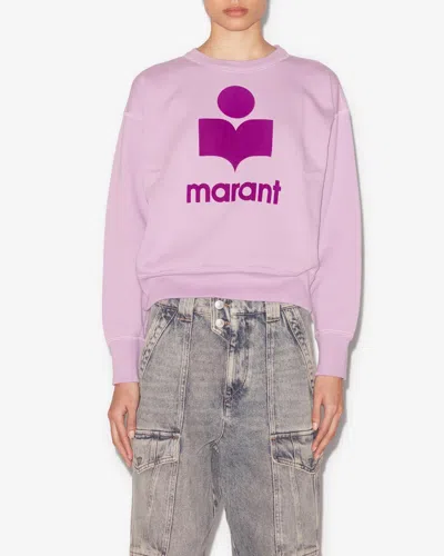 Isabel Marant Étoile Moby Sweatshirt In Purple