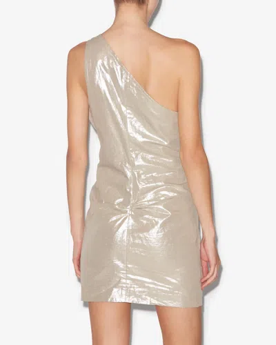 Isabel Marant Kleid Kendal In Champagne