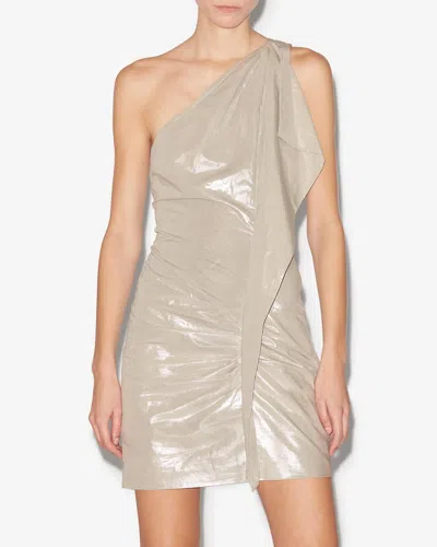 Isabel Marant Kleid Kendal In Champagne