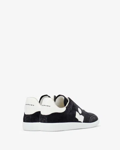 Shop Isabel Marant Sneaker Brycy In Faded Black-ecru