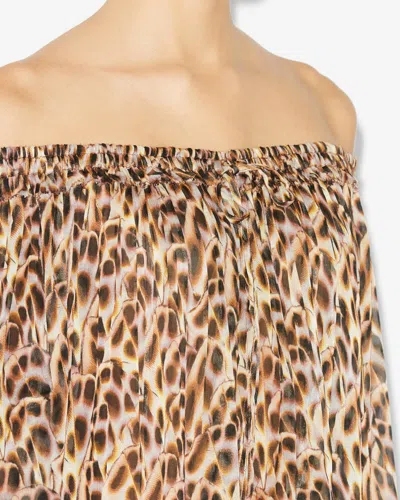 Isabel Marant Étoile Oberteil Vutti In Ochre