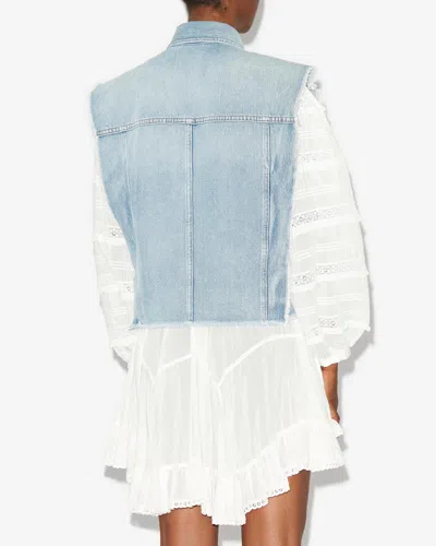 Isabel Marant Tyra Jacke In Ice Blue