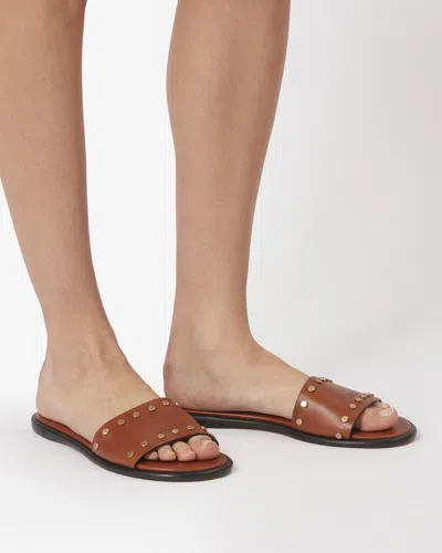 Isabel Marant Sandals In Cognac