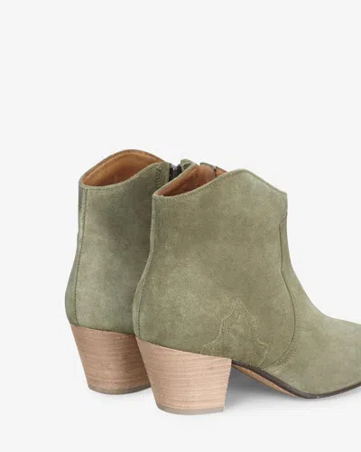 Isabel Marant Boots Dicker In Taupe