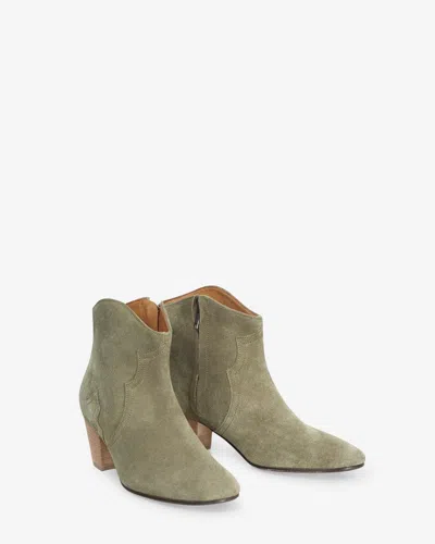Isabel Marant Boots Dicker In Taupe