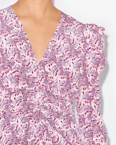 Isabel Marant Kleid Albini In Mauve