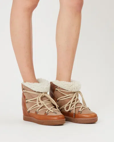 Isabel Marant Schneestiefel Nowles In Camel