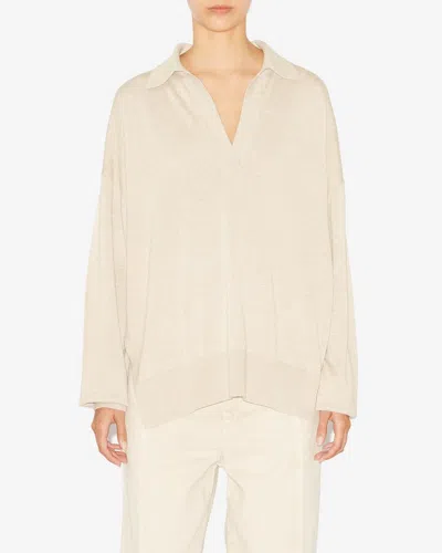 Isabel Marant Pullover Galix In Beige