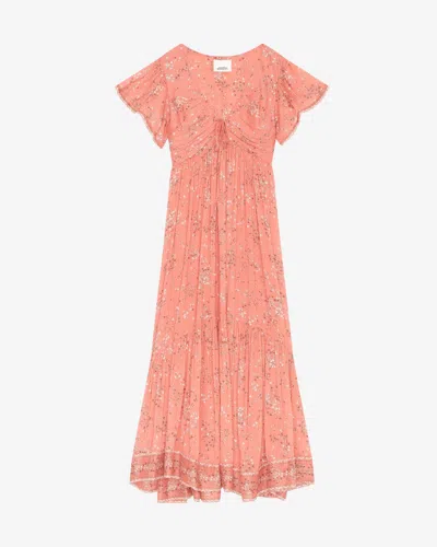 Isabel Marant Kleid Agathe In Shell Pink
