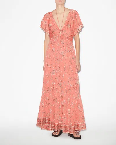 Isabel Marant Kleid Agathe In Shell Pink