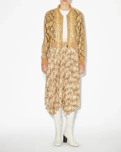 Isabel Marant Kleid Agathe In Shell Pink