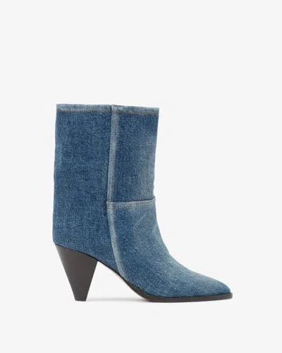 Isabel Marant Halbstiefel Rouxa In Washed Blue