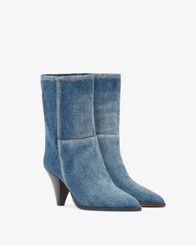 Isabel Marant Halbstiefel Rouxa In Washed Blue