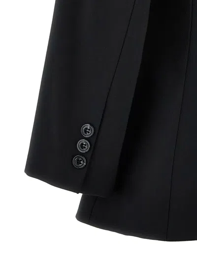 Elisabetta Franchi Tailored Fit Single-breasted Blazer In Black