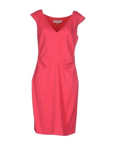 Shop Emilio Pucci Knee-length Dress In Fuchsia