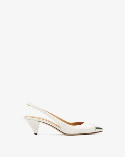 Isabel Marant Elina Pumps In White