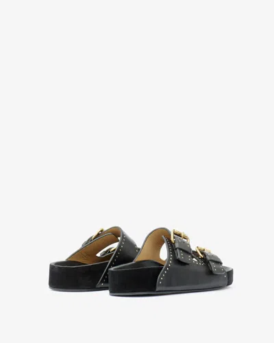 Isabel Marant Lennyo Slides In Black