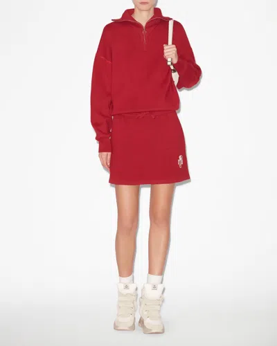 Isabel Marant Étoile Azra Sweater In Red
