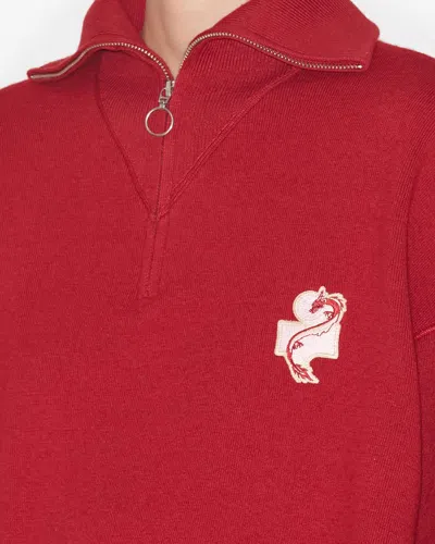 Isabel Marant Étoile Azra Sweater In Red