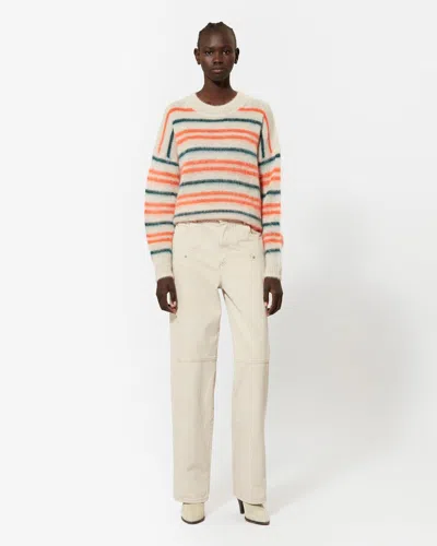 Isabel Marant Étoile Valeria Trousers In Ecru