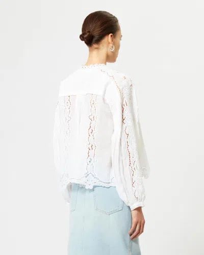 Isabel Marant Kubra Top In White