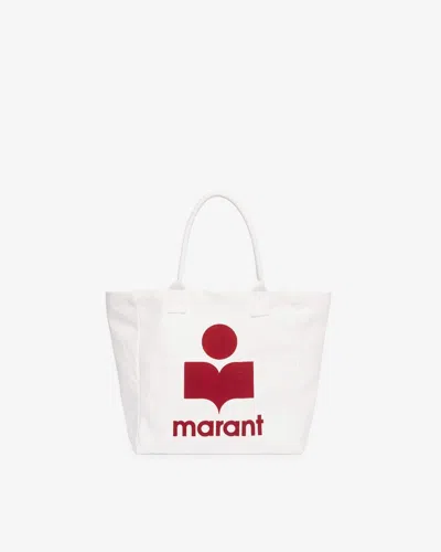 Isabel Marant Yenky Tote Bag In Ecru