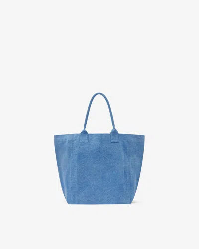 Isabel Marant Logo-print Tote Bag In Blue