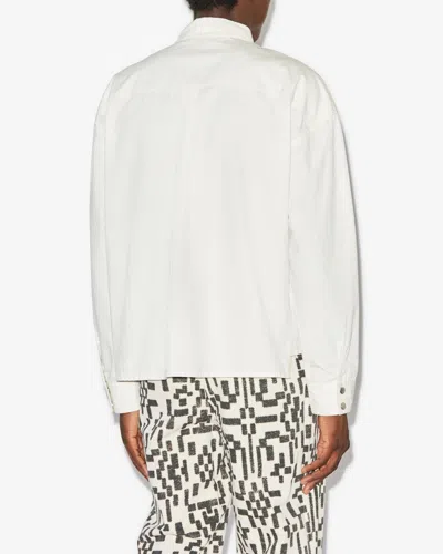 Isabel Marant Terry Shirt In Ecru
