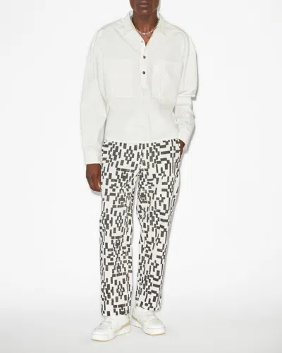 Isabel Marant Terry Shirt In Ecru