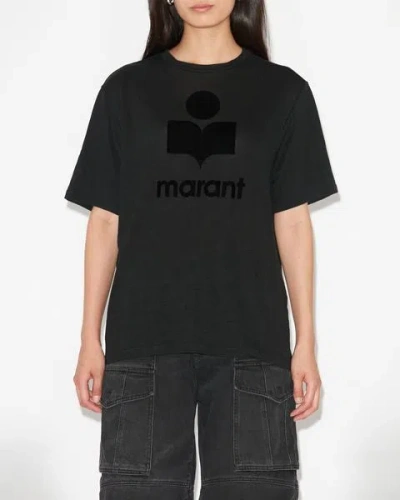 Isabel Marant Étoile T-shirt Zewel In Black