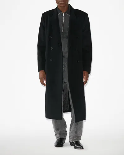 Isabel Marant Mantel Firno In Black