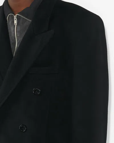 Isabel Marant Mantel Firno In Black
