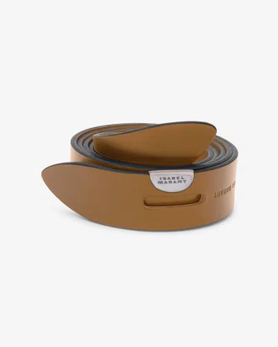 Isabel Marant Lecce Belt In Natural