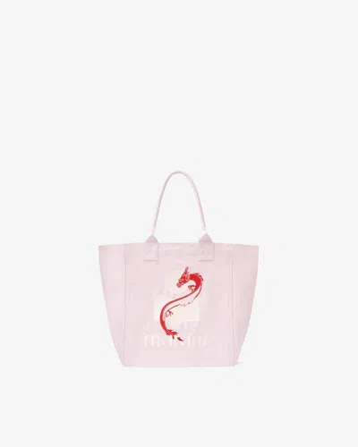 Isabel Marant Yenky Small Tote Bag In Pink