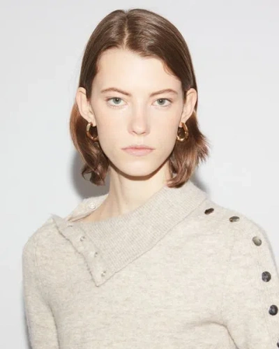 Isabel Marant Links Earrings In Gold