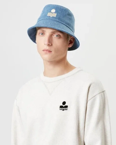 Isabel Marant Crew-neck Cotton-blend Sweatshirt In Ecru