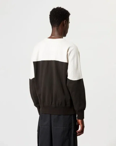 Isabel Marant Howley Logo Cotton-blend Sweatshirt In Black