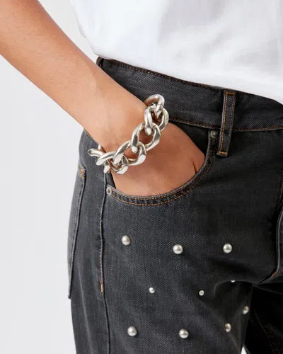 Isabel Marant Links Bracelet In Silver