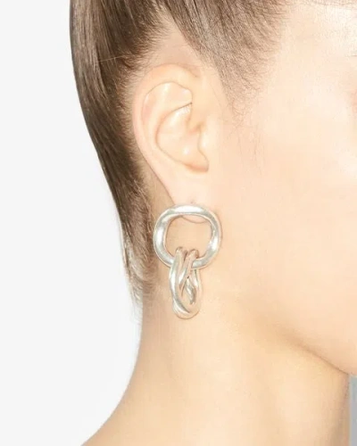 Isabel Marant Orion Earrings In Silver