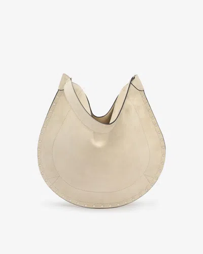 Isabel Marant Oskan Hobo Soft Bag In Chalk
