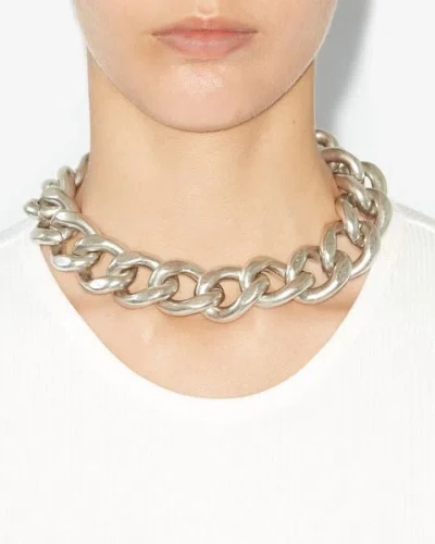 Isabel Marant Links Necklace In Silver