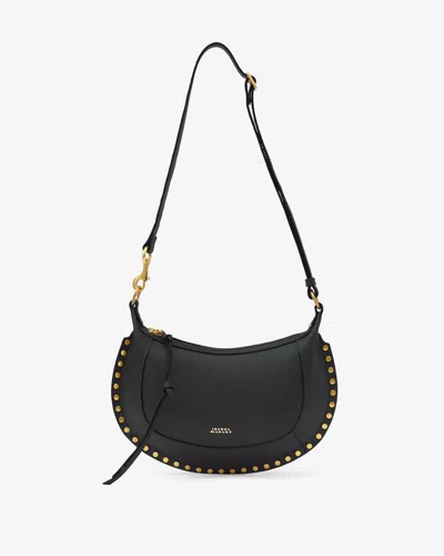 Isabel Marant Oskan Moon Shoulder Bag In Black