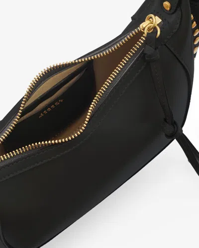 Isabel Marant Oskan Moon Shoulder Bag In Black