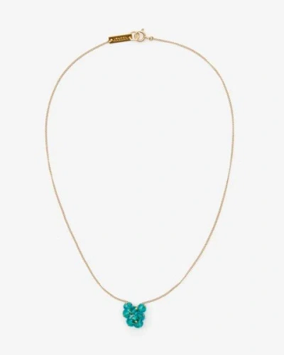 Isabel Marant Polly Necklace In Turquoise