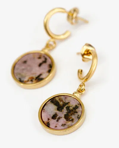 Isabel Marant Julius Earrings In Pink