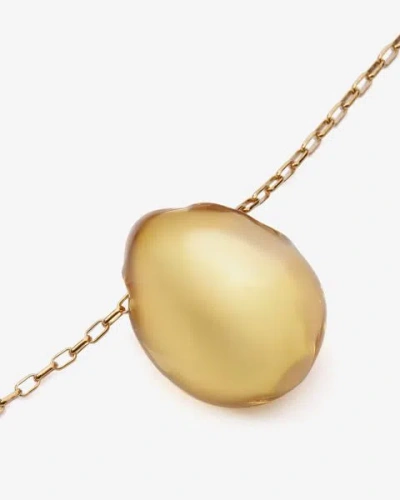 Isabel Marant Shiny Bubble Necklace In Gold