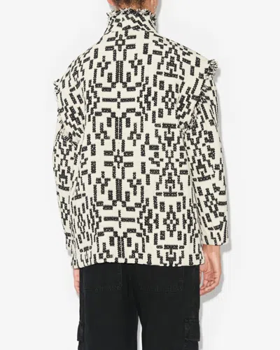 Isabel Marant Étoile Faith Mantel In Black